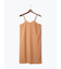 フラワーシフォンフリルネックドレス