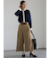 アシメクロップドパンツ