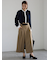 アシメクロップドパンツ