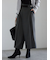 アシメクロップドパンツ