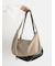 TメタルポイントムーンショルダーBAG