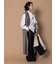 【泉 里香さん着用・Oggi.jp10/23掲載】ツイードロングジレ（セットアップ可）