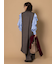 【泉 里香さん着用・Oggi.jp10/23掲載】ツイードロングジレ（セットアップ可）