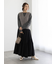 マットタフタバイヤスティアードスカート《2025winter catalog item》