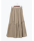 マットタフタバイヤスティアードスカート《2025winter catalog item》