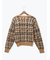 チェックジャガードニットプルオーバー