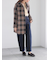 ロービングチェックミドルコート《2025winter catalog item》