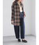 ロービングチェックミドルコート《2025winter catalog item》