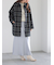 ロービングチェックミドルコート《2025winter catalog item》