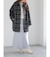 ロービングチェックミドルコート《2025winter catalog item》