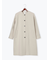 ウールメルトンノーカラーロングコート《2025winter catalog item》