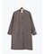 ウールメルトンノーカラーロングコート《2025winter catalog item》