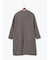 ウールメルトンノーカラーロングコート《2025winter catalog item》