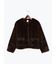 グラデーションファーノーカラージャケット《2025winter catalog item》