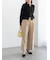 TRツイル2タックワイドパンツ《2025winter catalog item》