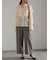 レースフリルレイヤードブラウス《2025winter catalog item》