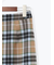 チェックナロースカート