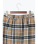 チェックナロースカート