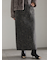 ツィードロングナロースカート《2025winter catalog item》
