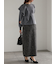 ツィードロングナロースカート《2025winter catalog item》