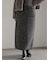 ツィードロングナロースカート《2025winter catalog item》