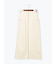 メルトンジャージーナロースカート