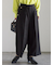 ツイーディーワイドクロップトパンツ