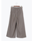 ツイーディーワイドクロップトパンツ