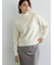 【宮本茉由着用】ハイネックフェザーニット