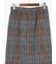 シャギーチェックスカート