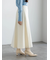 【宮本茉由着用】ボンディングフレアスカート