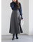 【宮本茉由着用】ボンディングフレアスカート