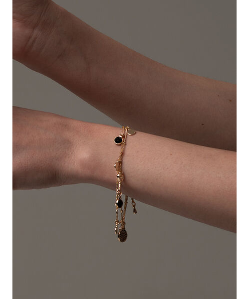 ⭐️まちゃー！ブレスレット2点セット チタンブレスレット 18cm｜leger レジエ TIV18B