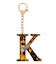 レオパードイニシャルチャームK