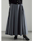 ボックスタックフレアスカート