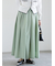 ダブルタックフレアスカート
