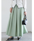 ダブルタックフレアスカート