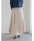ダブルタックフレアスカート