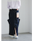 デニムトラペーズスカート