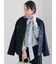 ノーカラーデニムジャケット