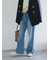 ストレートデニムパンツ