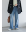 ストレートデニムパンツ