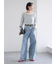 ワイドデニムパンツ