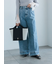 ワイドデニムパンツ