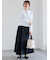 トレンチフレアスカート