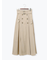 トレンチフレアスカート