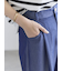 タックポケットワイドクロップトパンツ
