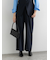 2タックワイドパンツ【AOYAMA FASHION ASSOCIATION × T? chichi】