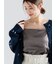 カットサテンカップ付きキャミソール《2026 spring catalog item》