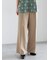 メランジツイルワイドパンツ《2026 spring catalog item》